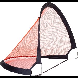 Pure2Improve Pop-up voetbaldoel, afmeting: 80 cm x 45 cm x 5 cm