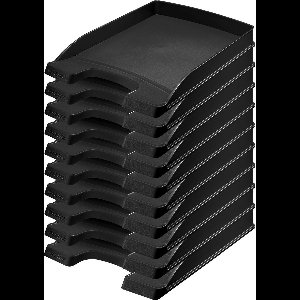 Leitz brievenbakje Plus 5237 Slim zwart