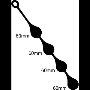 Anal Beads 4 X 60 MM