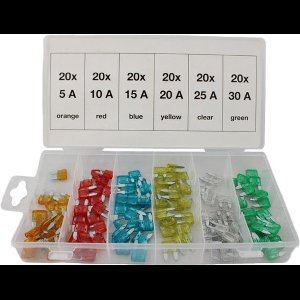 WEBER Assortiment Mini zekeringen (120 st) - FD-6059