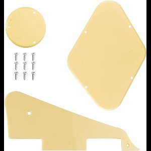 Allecta - Set van 3 Gitaar Slagplaten Compatibel met Les Paul - Plastic Crème