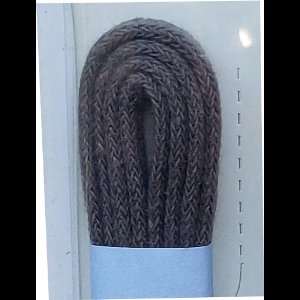 Gala Veter - Donker Grijs - Dun Rond - Lengte 90 cm - Dikte 2 mm - Schoenveter