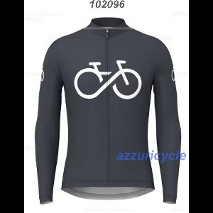 Fietsshirt lange mouw S zwart met opdruk