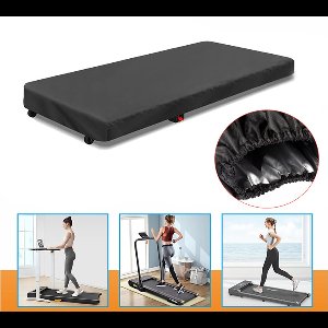 OIMG Loopband-Meubelhoes - Loopbandhoes - 140x71x15 cm - Meubelhoezen - Stofdichte - Loopbandafdekking - Indoor Meubelhoezen - Oxford-Stoffen - geschikt voor elektrische loopbanden onder bureaus - Zwart