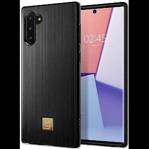 Spigen La Manon Classy Hoesje Samsung Galaxy Note 10 Zwart