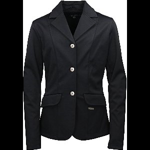 QHP Wedstrijdjas Robin Kids Zwart - 140