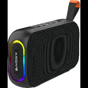 Xssive BSP21 Draadloze Bluetooth Speaker - Compacte Stereo Speaker - 8W - Met RGB verlichting - USB/SD/FM-Radio - Draagbaar - Zwart
