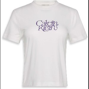 T-Shirt Ck Jeans Ss Getailleerd Met Opdruk Cal - Fashion Wear - Vrouwen