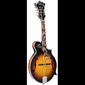 SX SMF740VS F-Style Mandoline – Massief Gesneden Sparren Top, 29 Frets & Vintage Sunburst