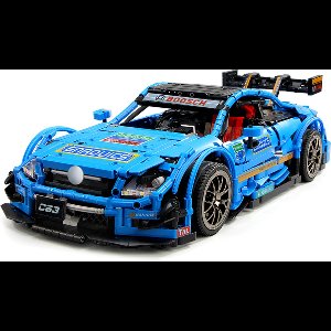 Mould King 13073 DTM supercar (RC) - Compatible met de bekende merken - Motoren, accu, afstandsbediening - Bouwset, constructieset - 1989 onderdelen - Mouldking