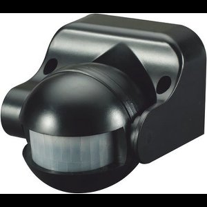 LED bewegingsmelder / sensor IP44 | Zwart