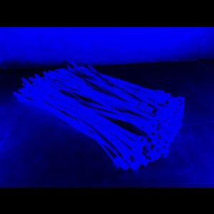 TD47 Kabelbinders 4.8 x 200 mm Fluor Blauw - Tie wraps - Tyraps