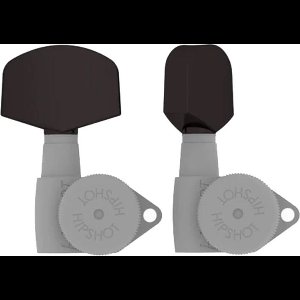 Hipshot HS6B1DLTB delta guitar tuner button, black