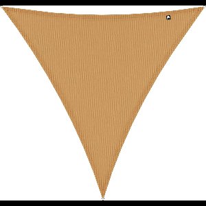 Kopu® Schaduwdoek Driehoek 3x3x3 mtr Waterdicht 230 grams - Zand