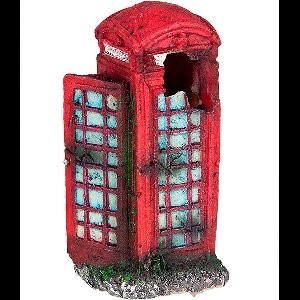 Happet - Aquarium English Call Box Decoration Happet R004 8 Cm - S-r004sh - 1st