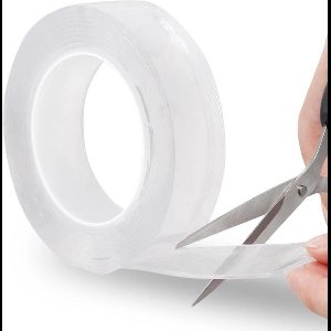 Go Go Gadget - NanoTape - Origineel (1m) | Transparante dubbelzijdige Tape – Gekko-Tape – Magische Tape – Nano Tape – Montage Tape – Herbruikbaar & Afwasbaar!