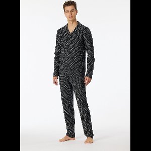 Schiesser – Fine Interlock – Pyjama – 181176 – Night Blue - 54