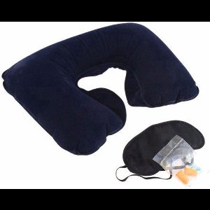 Go Go Gadget - 3-in-1 Reiskussen-Set: voor Bus, Auto en Trein