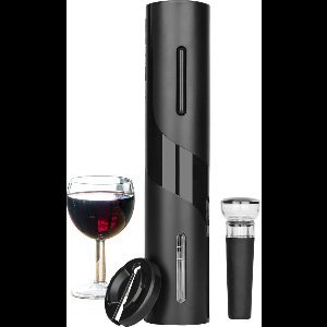 Elektrische Kurkentrekker Set - Automatische Wijnopener - Wine Opener Deluxe - Wijn - Inclusief Folisnijder en Vacuumpomp