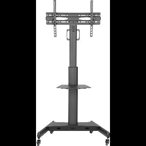 TV statief - tv standaard - tv voet - verrijdbaar - in hoogte verstelbaar tot 160 cm