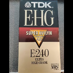 TDK E-HG E-240 extra high grade