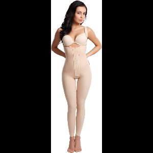 VB Variant XXL zwart – Compressiekleding na plastische chirurgie aan de buik, liposuctie van de buik, rug, billen, bekken, heupen, dijen, knieën en kuiten