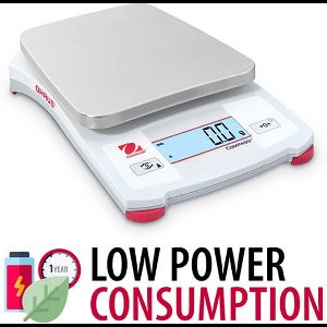 Ohaus® Professionele draagbare weegschaal / balans - Compass™ CX621 - Weegbereik 620gr - Uitleesbaarheid 0.1gr