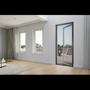 Bruynzeel Rolhor deur s700 110x215 ZWART