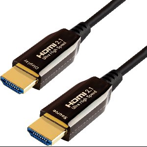 Qnected® Actieve HDMI 2.1 kabel 7,5 meter - Ultra High Speed - 4K 120Hz & 144Hz, 8K 60Hz Ultra HD - PS5, Xbox Series X & S - Charcoal Black