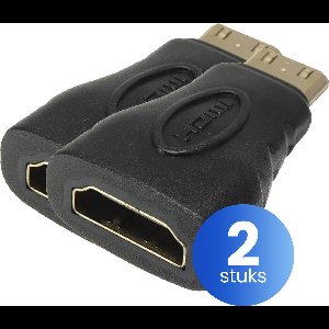 Garpex® Mini HDMI naar HDMI Adapter - 4K Ultra HD - Plug & Play