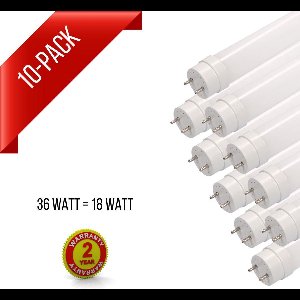 Proventa Longlife LED TL buis - 120 cm - 18W = 36W - 10 buizen - Tl-buizen