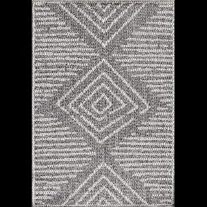 Buitenkleed met patronen Aruba - grijs 4902 - 200x290 cm