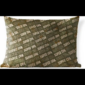 Buitenkussens - Super opa - Spreuken - Quotes - Opa - 60x40 cm - Weerbestendig