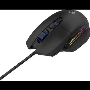 Qware Gaming - Muis - Gaming - New York - RGB LED - 10.000 DPI - 8 knoppen - Programmeerbaar