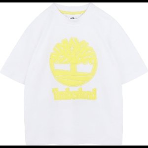 Timberland - T-Shirt met print - Wit - Maat 128