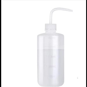 Spoel Fles Doseer Knijpfles Tattoo Squeeze Bottle voor Groene Zeep, Water of Desinfectiemiddel 500ml Transparant | Professionele Tatoeage, Beauty, PMU, Salon, Wimper, Kappers Barbier Studio Spuitfles | Plantenspuit | Waterfles | Hairdressing