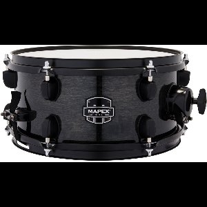 Mapex MPX Snare 12"x6" Transparent Midnight Black - Snare drum