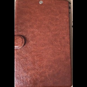 Leder bruine 12.0 inch telefoon vergrootglas met opvouwbare houder voor alle type smartphones grootte / schermvergroter