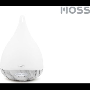 MOSS - Luchtbevochtiger/Geurdispenser - Marble raindrop- Led- 235 ml