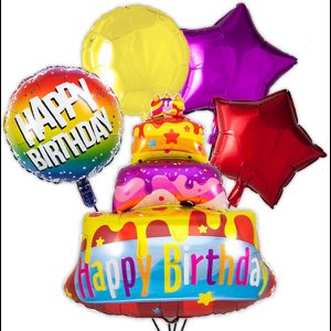 Folat Folieballonnen superset taart - heliumgevuld - feest - kinderfeest - ballonnenfeest - ballonbox
