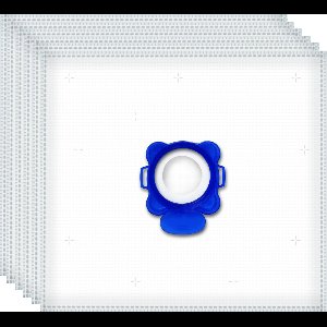 Dparts Wonderbag Universal stofzuigerzakken - 10 stuks + filter - Stofzakken voor Moulinex en Rowenta stofzuiger - Universeel voor Silence Force - Silence Force Extreme - Silence Force Extreme Compact - Silence Force Compact - X-trem power - wb406120