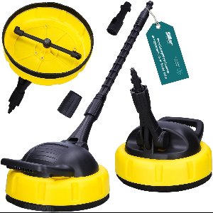 Sillar Roterende Reinigingsborstel voor Hogedrukreiniger – Compatibel met Kärcher K2-K7, Lavor, Parkside, voor Grote Oppervlakken – Terrassen, Opritten, Gevels