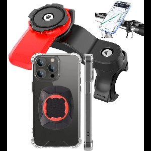 Telefoonhouder Fiets Magnetisch met Backcover hoesje - Geschikt voor: iPhone 13 Pro Max | Magnetische slotbevestiging | Magneet | GSM Houder Fiets – Fietshouder
