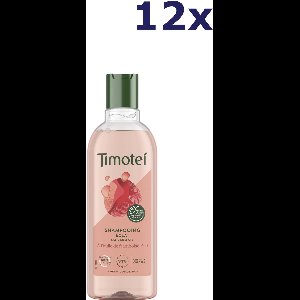 12x Timotei Frambozenolie shampoo voor gekleurd haar 300ml