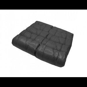 Wegwerp Behandel stoelhoezen zwart 10 stuks