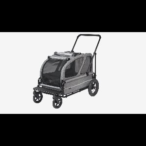 AirBuggy Carriage Set Earth Grey – Honden buggy - Comfortabel reizen met jouw huisdier