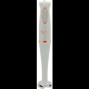 Teffo Staafmixer - 2 Snelheden & ergonomisch Handgreep, afneembare Staaf - 200Watt - Wit / Rosé Goud
