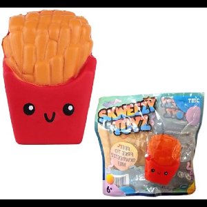 Squeezy Frietje Patat stressbal - 8 cm - Slow Rising - Fidget - Knijpbal - Anti Stress - Kinderen