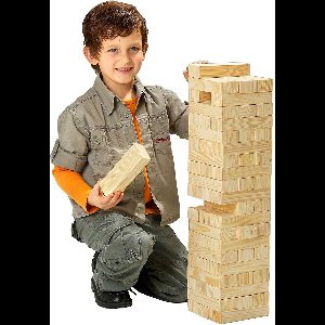 Philos timber reuze vallende toren