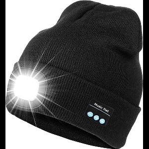 FEDEC Muts met led verlichting - One size - Oplaadbaar